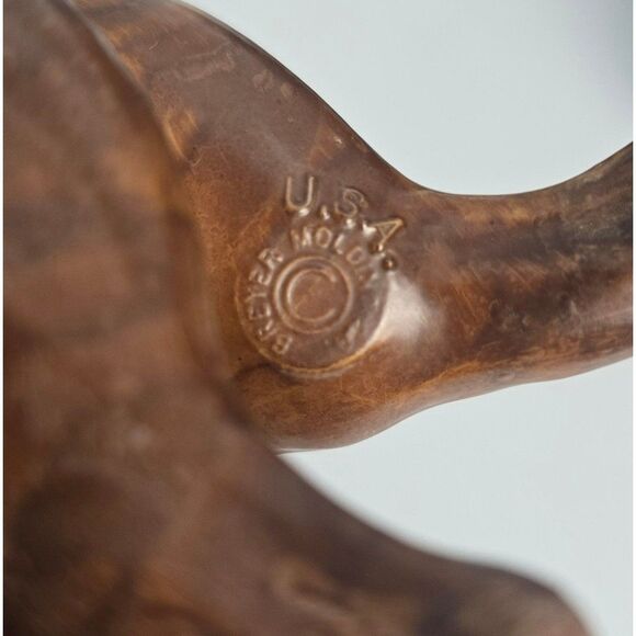 Breyer Vintage 1970s Running Foal Woodgrain - Picture 11 of 12